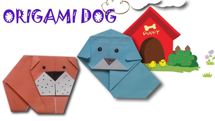 Origami Dog Tutorial - Origami Easy
