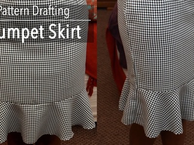Pattern Drafting Tutorial - Trumpet Skirt