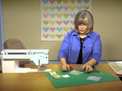 Quilting Quickly: Sweethearts - Baby Quilt Pattern