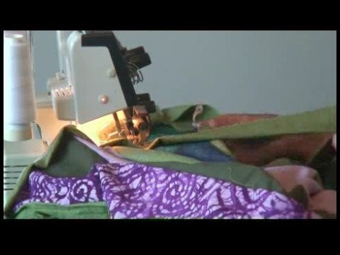 Sewing a Drawstring Skirt : Attaching a Drawstring Skirt Waistband