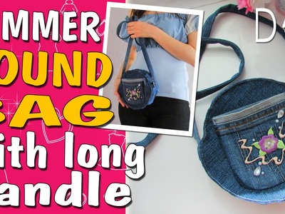 Sport Style JEANS BAG TUTORIAL| Old Jeans Recycle