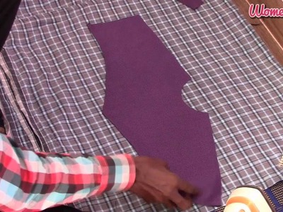 'V' Shoulder and Apple Cut Men Shirt Step by Step - 2. Ironing the Shirt Pieces (English Audio)