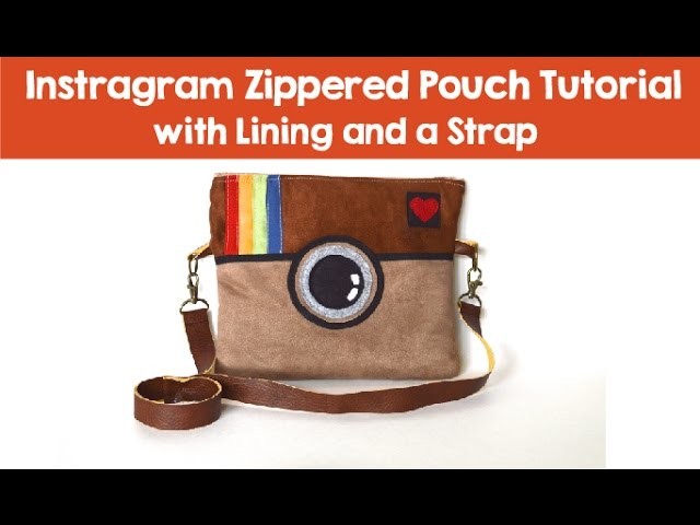 Zippered Pouch Tutorial + Free Pattern