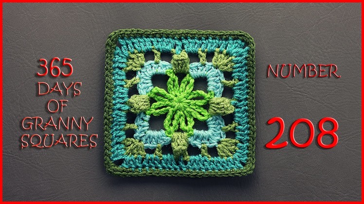 365 Days of Granny Squares Number 208
