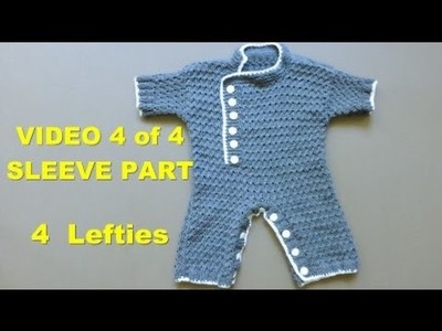 BABY JUMPER - Video 4.4 - SLEEVES & Finishing it up (4 LEFTIES)