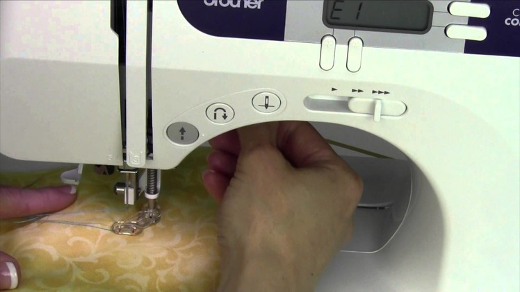 Brother CS 6000i 41 Free Motion Quilting
