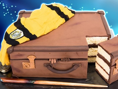 Fantastic Beasts and Where to Find Them Suitcase Cake (Harry Potter Cake)