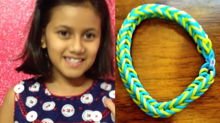 How to make a fishtail bracelet | Crazy Loom