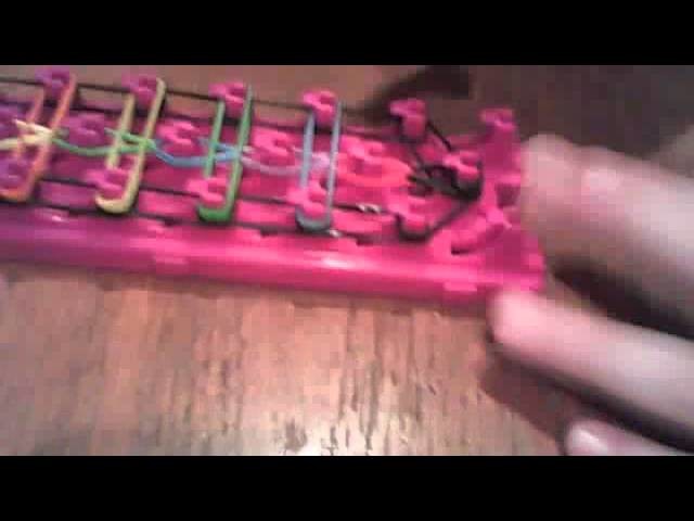 How to make a ladder bracelet on the crazy loom!