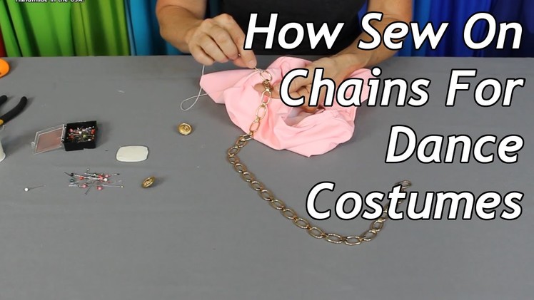 How To Sew On Chains For Dance Costumes