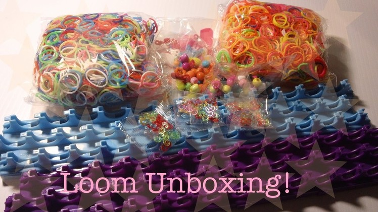 Loom Unboxing! (3000 Loom Bands + MORE)