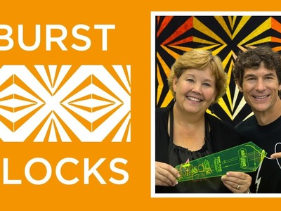 Make an Easy Burst Block Quilt with Jenny & Rob!