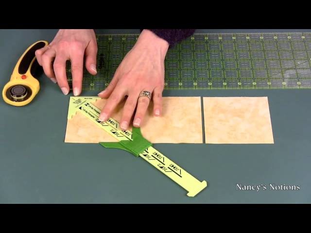 Make half-square and quarter-square triangle quilt blocks the easy way