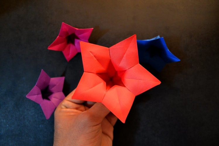 Origami: Chinese Bell Flower (Vera Young)