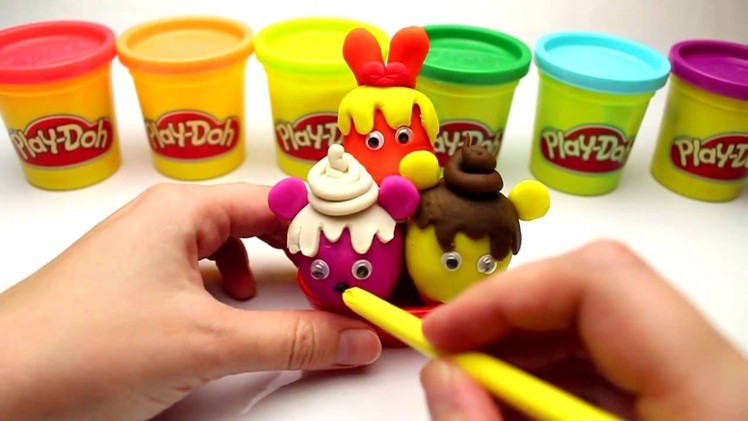 Play Doh Num Noms Toy - Do It Yourself Craft Cookieswirlc Video Fun Kids
