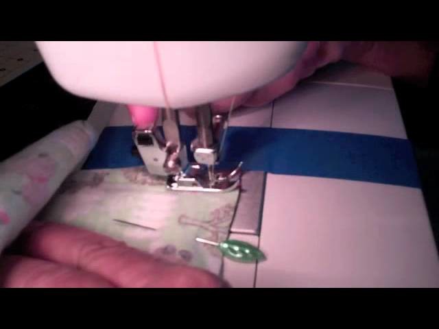 Sewing Ribbon Blankets