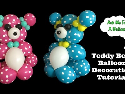 Teddy Bear Balloon Tutorial