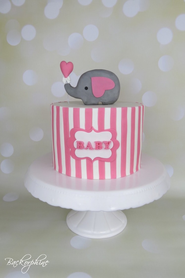 Baby Shower Candy Bar - Elephant CAKE