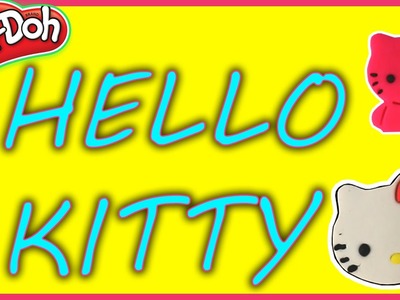 HELLO KITTY Play Doh Art Modelling Clay Craft Ideas Fun