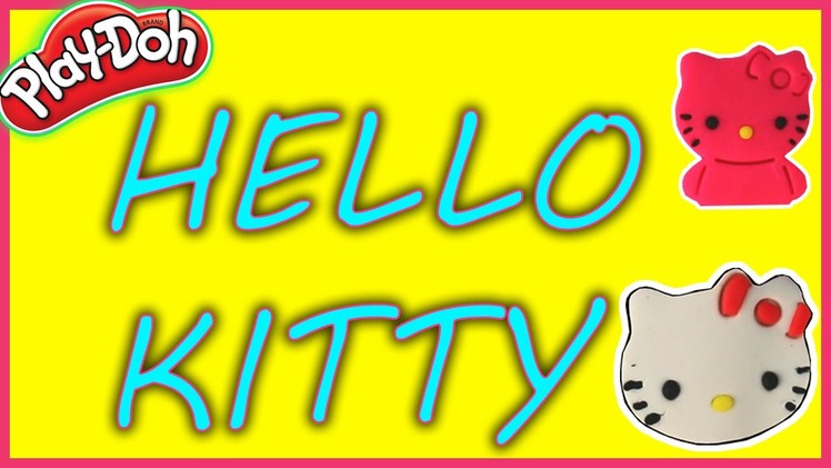 HELLO KITTY Play Doh Art Modelling Clay Craft Ideas Fun