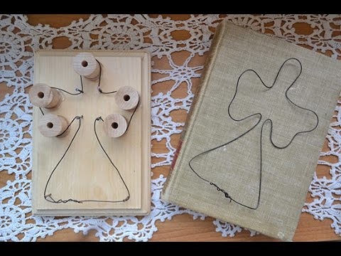 How to Make Wire Frame Angels