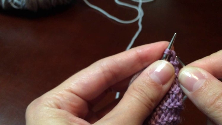How to Pick up and Knit Cable Cast On Edge