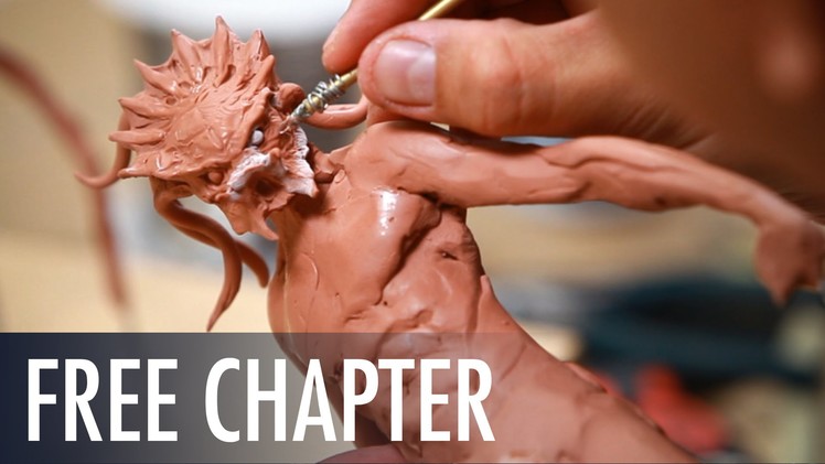 How to Sculpt Predator: Sculpting Texture & Refining the Pose - FREE CHAPTER