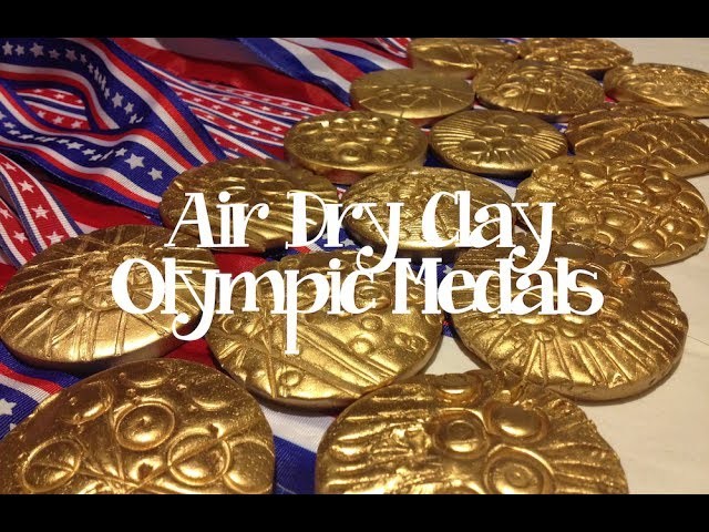 Kids Art: "Going for GOLD!" - make your own Olympic Medal
