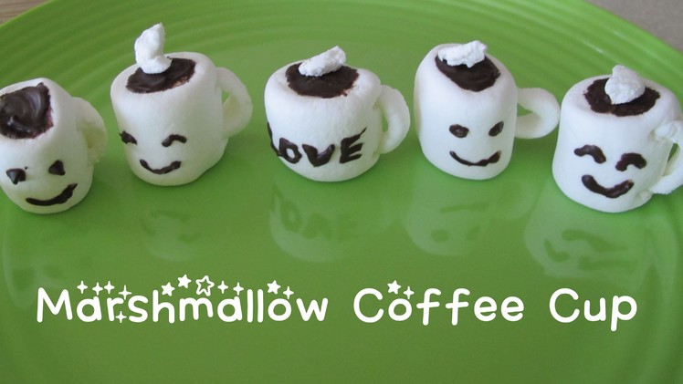 Marshmallow Coffee Cup.Mug - Easy and Fun by Elegant Fashion 360