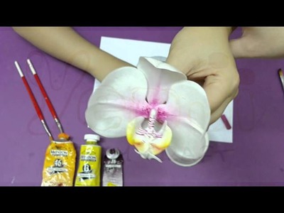 Phalaenopsis Flower Crafting with Yenji's Floral Clay