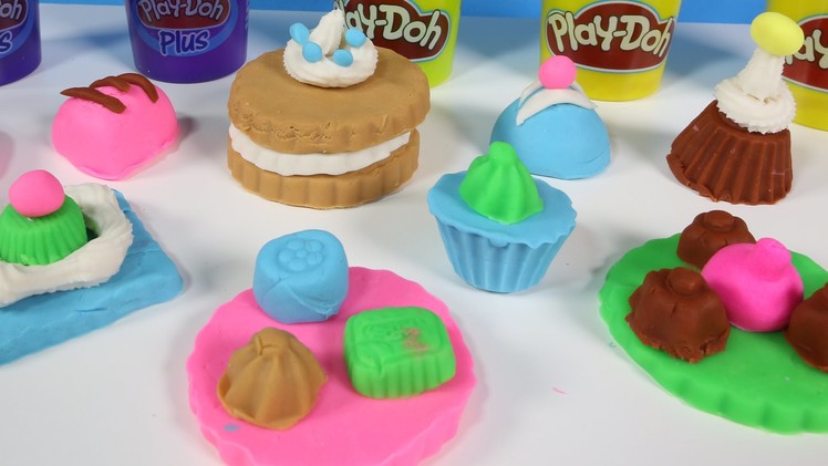 Play Doh Creations ♥ How To Make Playdough ♥ Play Doh Cake ♥ Playdough Recipe