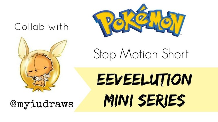 Pokemon [Jolteon] Stop Motion Short Eeveeltution Mini Series [Polymer Clay] Collab with Myiudraws