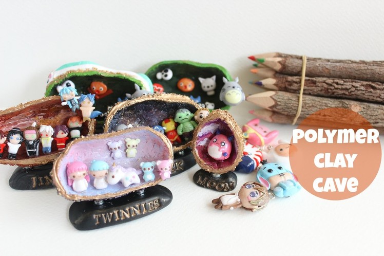 Polymer Clay Charms Update #12 : Custom Cave Figurines & adventure times
