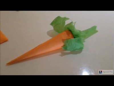 Simple toddler activity - make a craft veggie patch