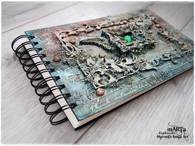 Steampunk Mixed Media Journal Cover Tutorial