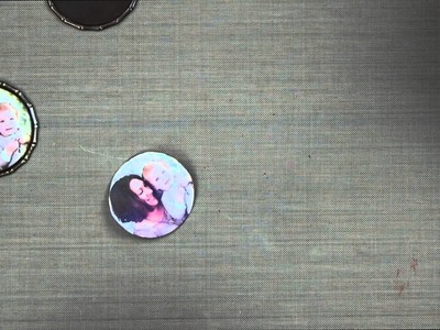 Vintaj Bezel Framelits: Photo Image & Melt Art