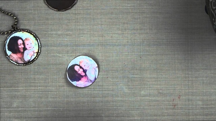 Vintaj Bezel Framelits: Photo Image & Melt Art