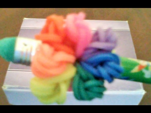 DIY How To Make rainbow flower ring without (s clip or c clip OPTIONAL )