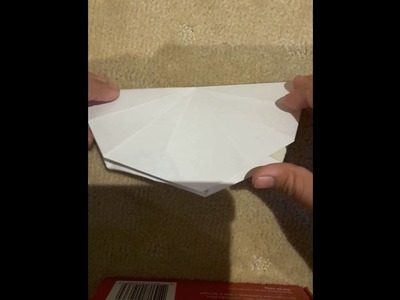 Exploding paper pyramid part 1