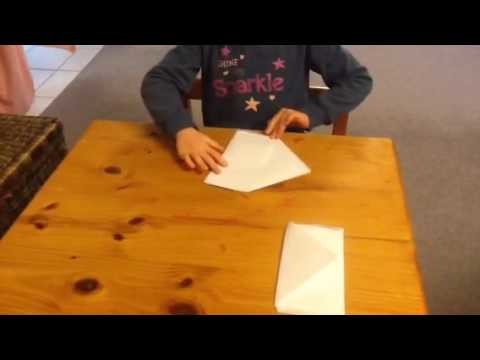 How to make an envelope from 1 sheet of paper