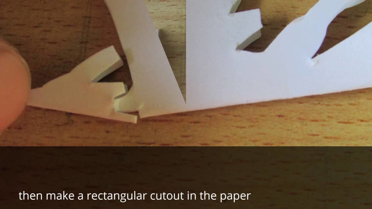 How to make simple deidara clay bird using 1 paper