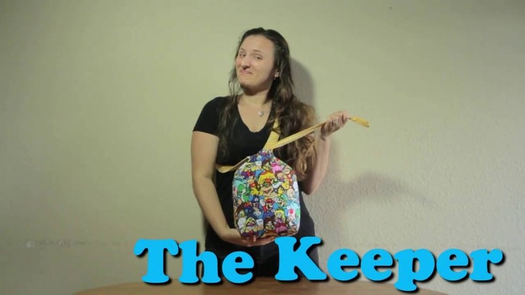 The Keeper by SewFlo | Knitting Project Bag | Knitting Tote