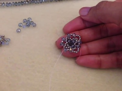 Easy Fan Earrings--Intermediate Tutorial