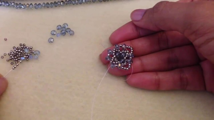 Easy Fan Earrings--Intermediate Tutorial