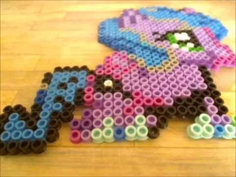 My little pony princess luna Perler bead Hama bead.CaliforniaCreative