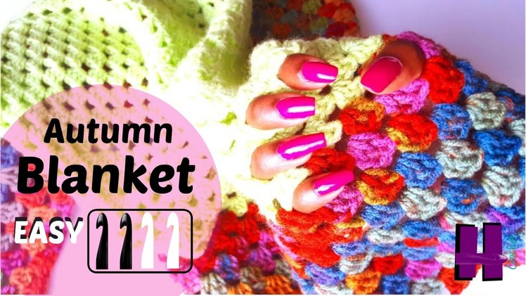 Crochet Blanket for Autumn ~ CROCHET TAKEAWAY