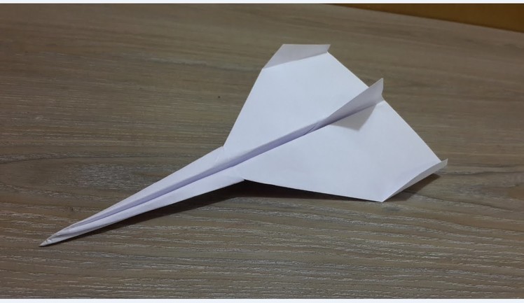 How to make a Paper Airplane - BEST Paper Plane in the World