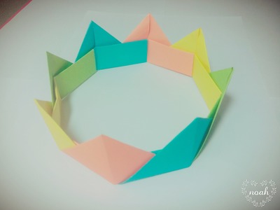 How To Make A Paper Crown | Paper Origami