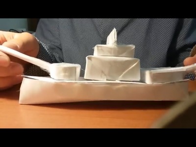 How to make a realistic looking paper battleship (part 1)