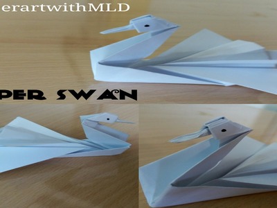 Swan Bird | How to make a Paper Swan Bird | Paper Art With MLD | Tutorial